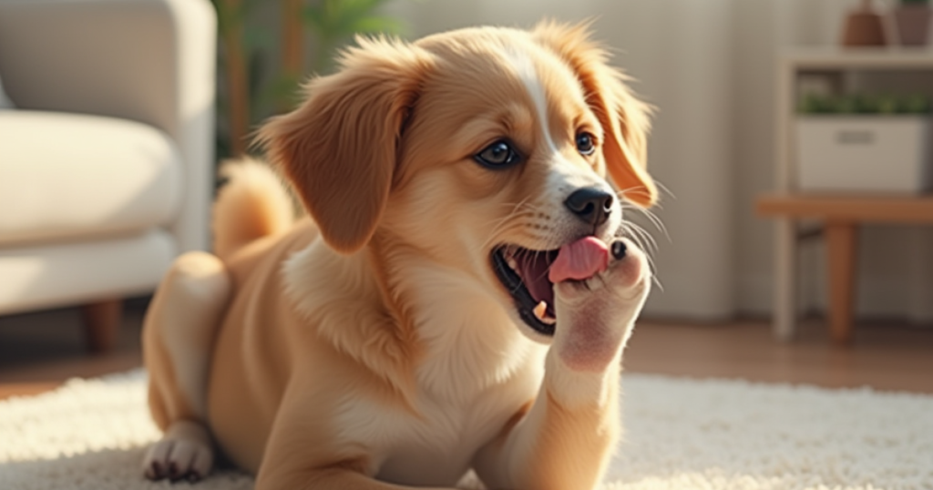 Is Paw Chewing Normal?