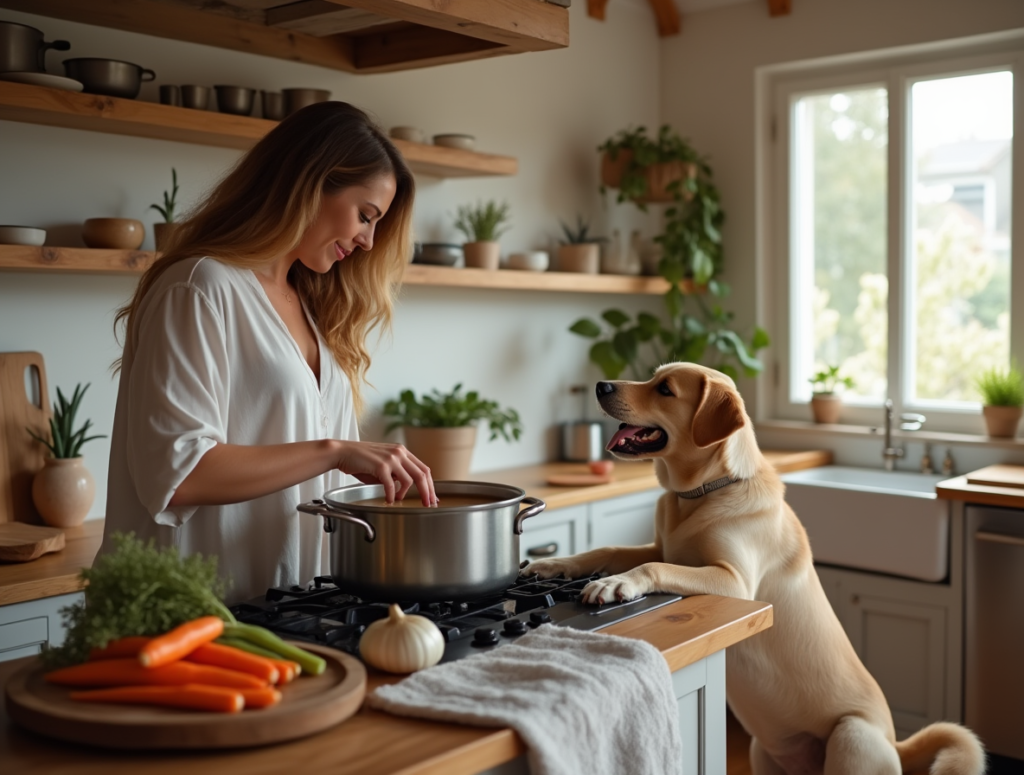 homemade bone broth for dog